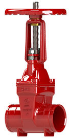 การทํางานเบา Torque 12 นิ้ว Fm แวลล์ประตูที่ได้รับการอนุมัติด้วย EPDM Seal