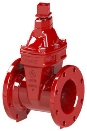 การทํางานของล้อมือแบบ UL FM Gate Valve แบบ Flanged / Grooved
