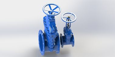 วาล์วประตูน้ําเชื่อมโยง Flanged 2-32 นิ้ว เหมาะสําหรับการใช้งานต่าง ๆ