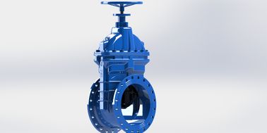 การเชื่อมโยง Flanged EPDM Seal Water Gate Valve ความสูญเสียความดันต่ํา