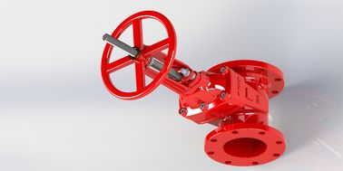 ประเภท flange หรือ groove แบบไม่ขึ้น stem ยืดหยุ่น วาล์วที่นั่ง