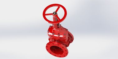 วาล์วประตูเหล็กอ่อน Ul Fm อนุมัติ Flanged / Grooved Connection EPDM Seal