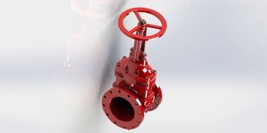 วาล์วประตูเหล็กอ่อน 2 นิ้ว Ul ลงประกาศด้วย Fusion Bonded Epoxy Coating