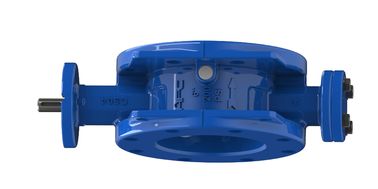 BS ANSI ประเภทน้ํา Double Eccentric Butterfly Valve ด้วยการรับรอง ISO