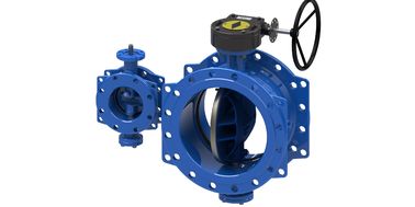 BS ANSI ประเภทน้ํา Double Eccentric Butterfly Valve ด้วยการรับรอง ISO