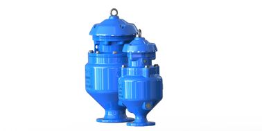 วาล์วระบายอากาศเสียเหล็กเหนียว DN50-DN200 PN10-PN40