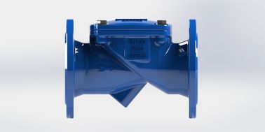 ประเภทการเชื่อมโยง flange วาล์วตรวจสอบสําหรับปิโตรเคมี PN16 ความดัน