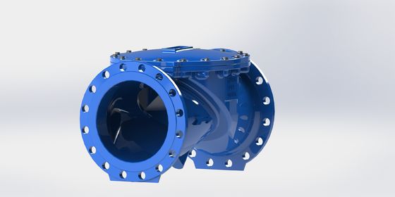 PN16 ความดันระดับ Swing Flex Check Valve ด้วยวัสดุประปา EPDM และขนาด DN50-700 สําหรับการใช้งานในอุตสาหกรรม