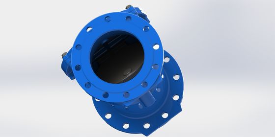 PN10 ความดันปรับระดับ Swing Flex Check Valve ด้วยวัสดุประปา EPDM และร่างโลหะยืดหยุ่นสําหรับการบําบัดน้ํา