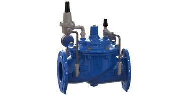 SS304 วาล์วความดันน้ําที่นั่ง EN1092-2 มาตรฐาน Flange
