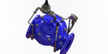 2-40 นิ้ว flanged วาล์วเหล็ก ductile เสริมไนลอน Diaphragm Iphone เกรดสูง Di