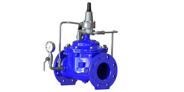 2-40 นิ้ว flanged วาล์วเหล็ก ductile เสริมไนลอน Diaphragm Iphone เกรดสูง Di