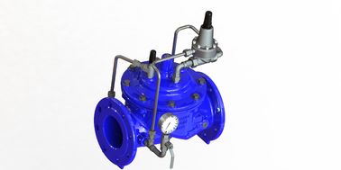 วาล์วยึดความดันของเครื่องเชื่อม Flange PN10-PN25 ธาตุเหล็ก 0-80.C