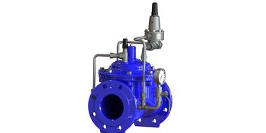 2-40 นิ้ว flanged วาล์วเหล็ก ductile เสริมไนลอน Diaphragm Iphone เกรดสูง Di