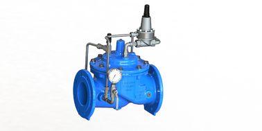Flanged ปริมณฑล ปั๊มยึดความดันอุตสาหกรรม เสริมไนลอน Diaphragmdiaphone สําหรับน้ําก๊าซ