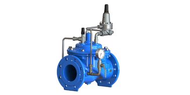 2-40 นิ้ว flanged วาล์วเหล็ก ductile เสริมไนลอน Diaphragm Iphone เกรดสูง Di
