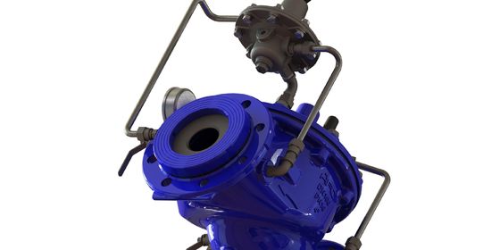 วาล์วควบคุมการไหลผ่านแบบไฮดรอลิกที่มีมาตรฐาน EN1074-5 และช่วงอุณหภูมิ 0-80 องศาฟาเรนไฮต์