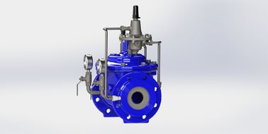 EPDM Seal Valve Control Flow SS304 Pilot EN1074-5 ไนลอนกระชับกระชับ