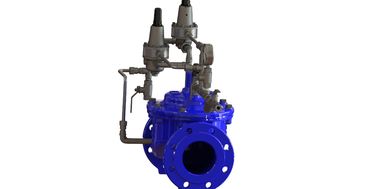 PN10 วาล์ว Anticipator Surge EPDM การทํางานด้วยมือยางและปลาย Flange