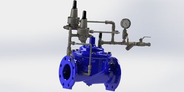 PN10 วาล์ว Anticipator Surge EPDM การทํางานด้วยมือยางและปลาย Flange
