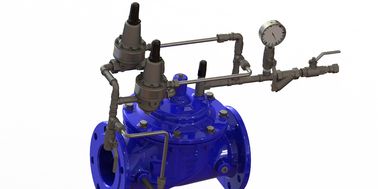 ไดอะแฟรมเสริมแรงไนลอน Surge Anticipating Valve Anti Water Hammer