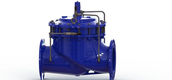 วาล์วควบคุมน้ำยาง EPDM พร้อมชิ้นส่วนภายใน SS304 และการรับรอง NSF61 สำหรับการควบคุมการไหลของน้ำสะอาด
