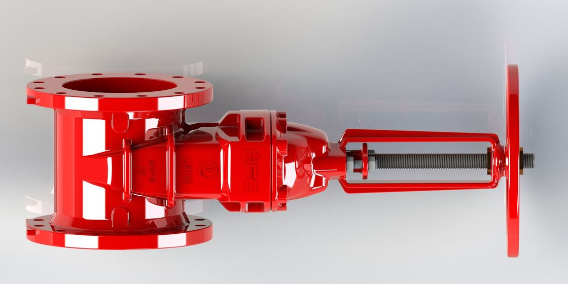 ประเภท flange หรือ groove แบบไม่ขึ้น stem ยืดหยุ่น วาล์วที่นั่ง