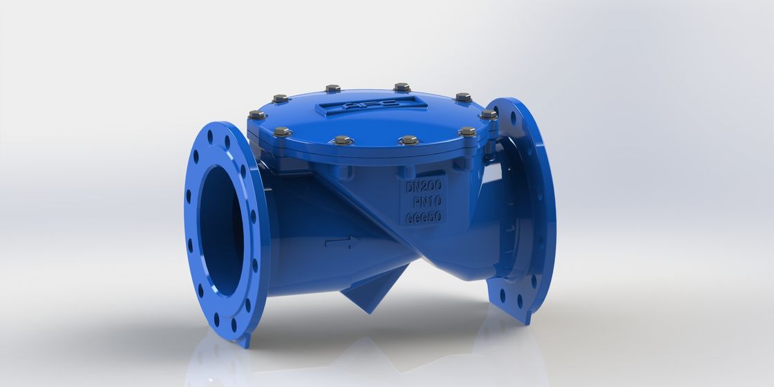 PN16 ความดันระดับ Swing Flex Check Valve ด้วยวัสดุประปา EPDM และขนาด DN50-700 สําหรับการใช้งานในอุตสาหกรรม