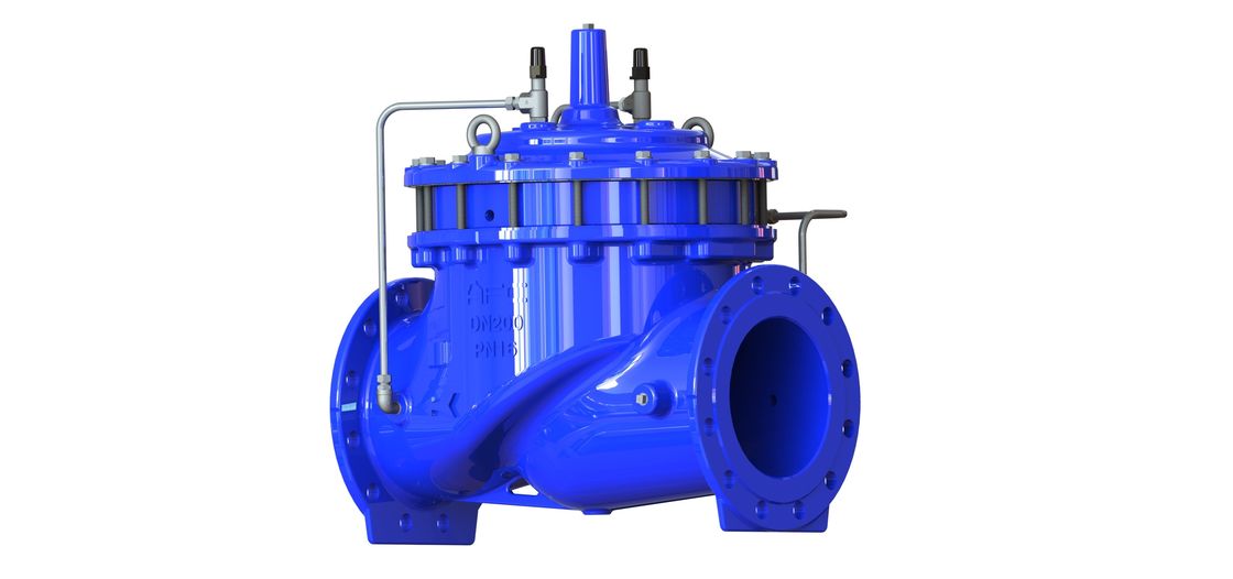 วาล์วควบคุมน้ำ P500 พร้อมสแตนเลส SS304, ซีลยาง EPDM และการรับรอง NSF61 สำหรับการจัดการการไหลที่แม่นยำ